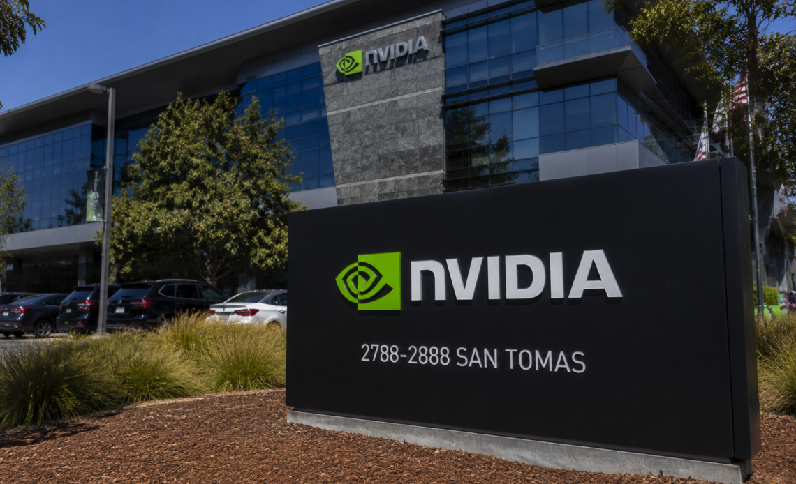 Nvidia Corporation Headquarters Entrance